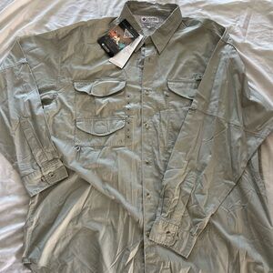 Columbia Men’s XXL Long Sleeve Fishing Shirt